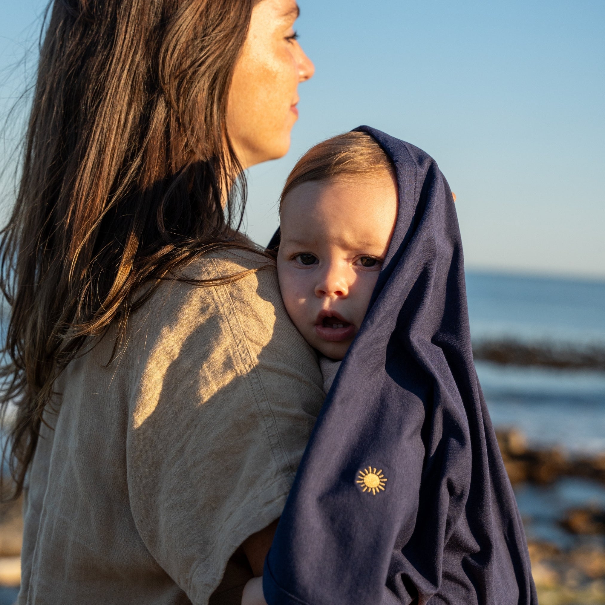 Manta de protección UV en Navy – UPF 50+