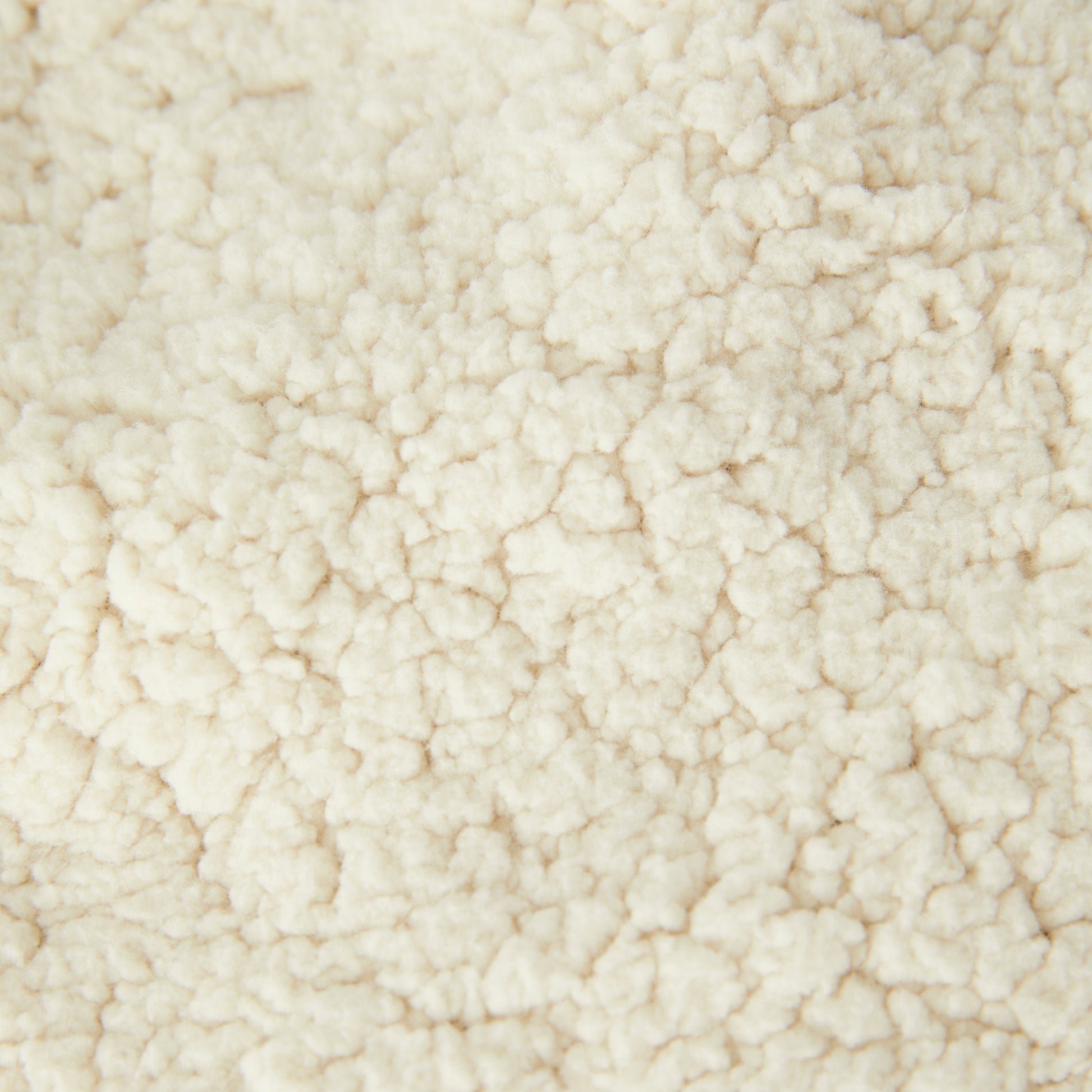 Binnenkant van grijze teddy muts