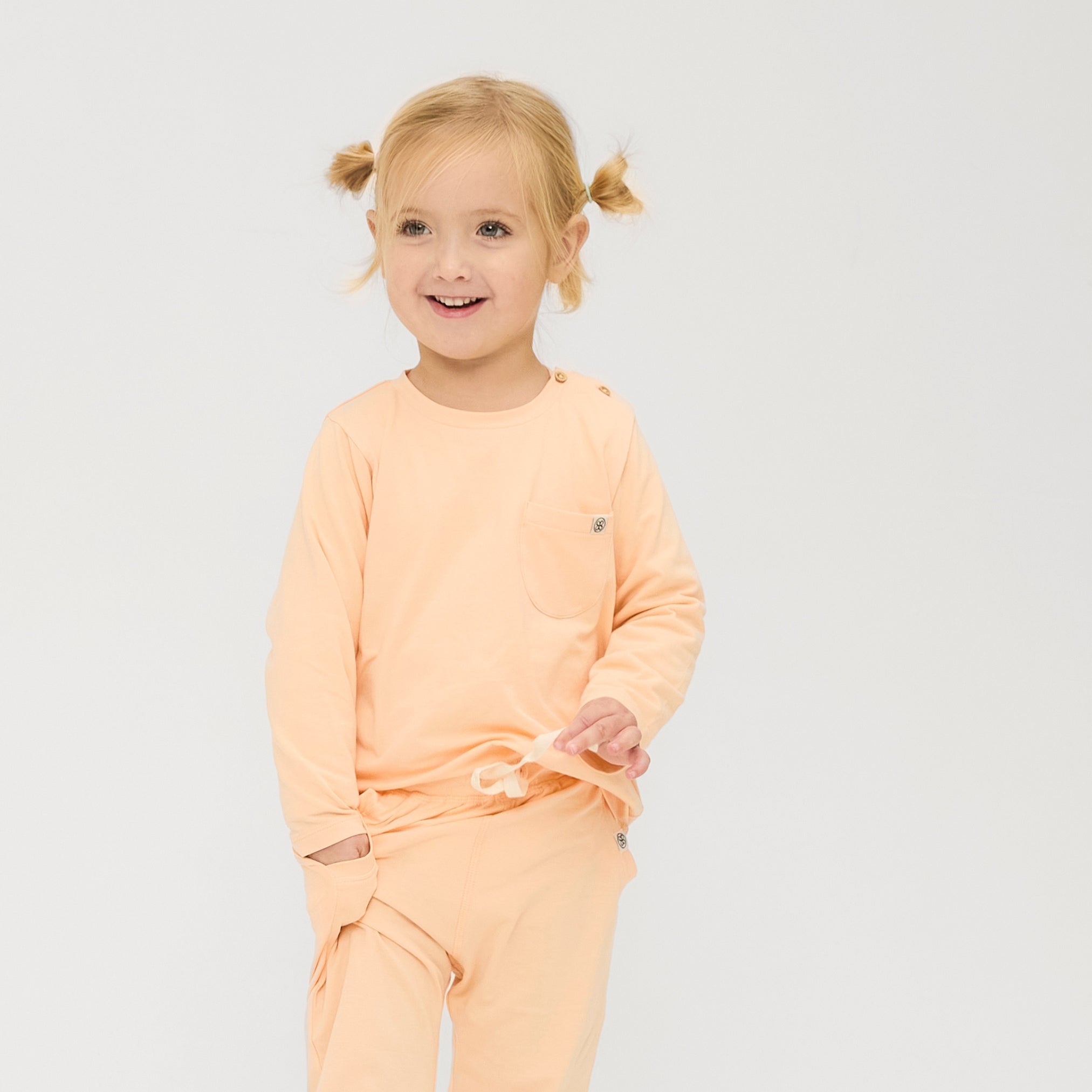 Outfit voor kinderen in Peachy Summer