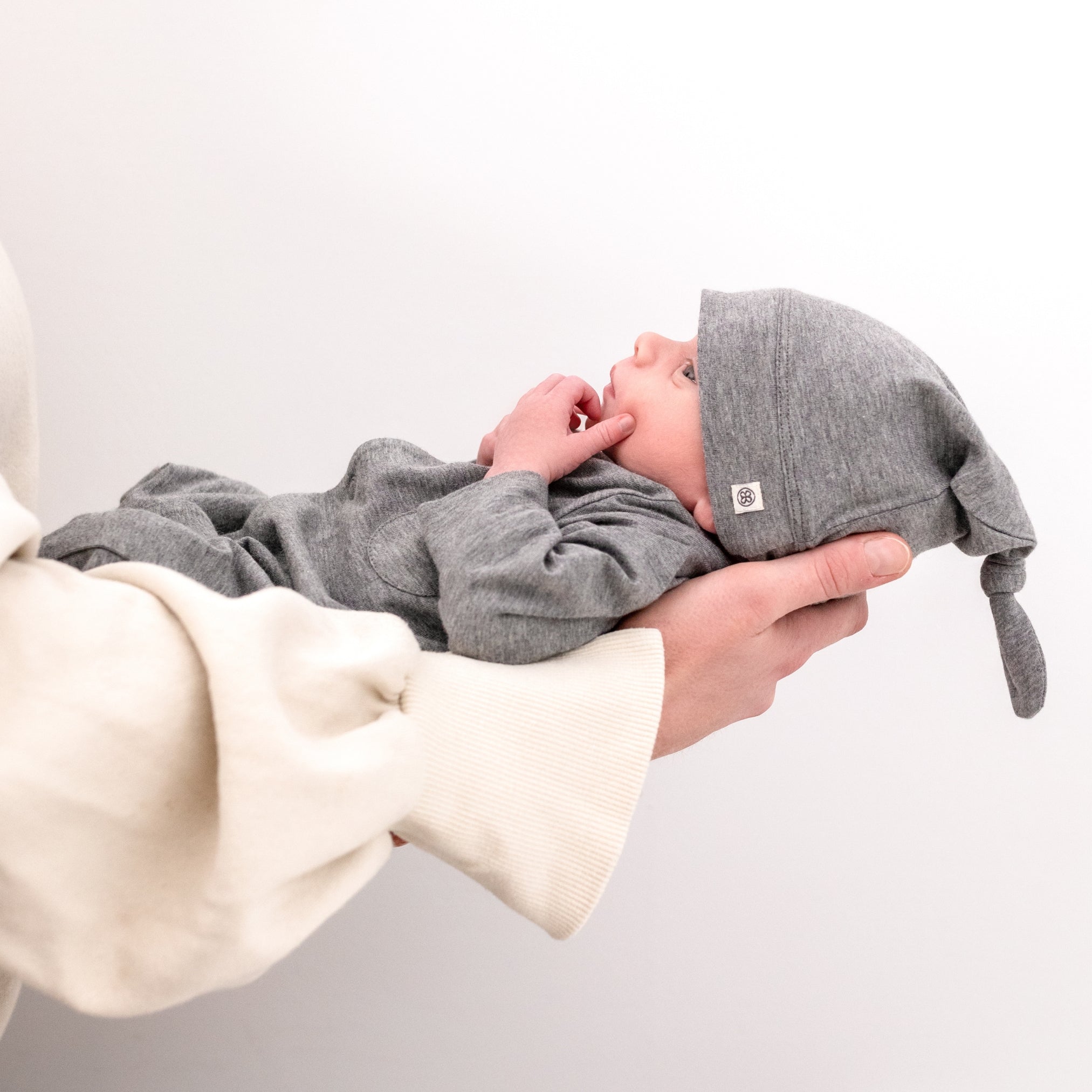 Combinaison bébé en Stone Grey – UPF 50+