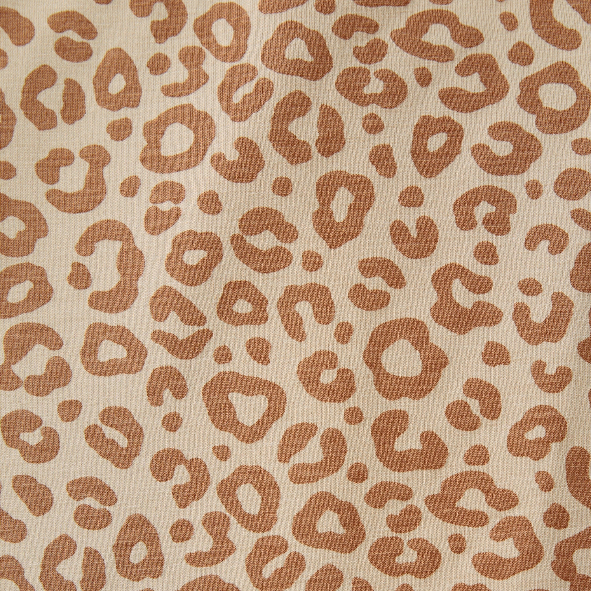 Cloby's Leopard Brown stof UPF50+