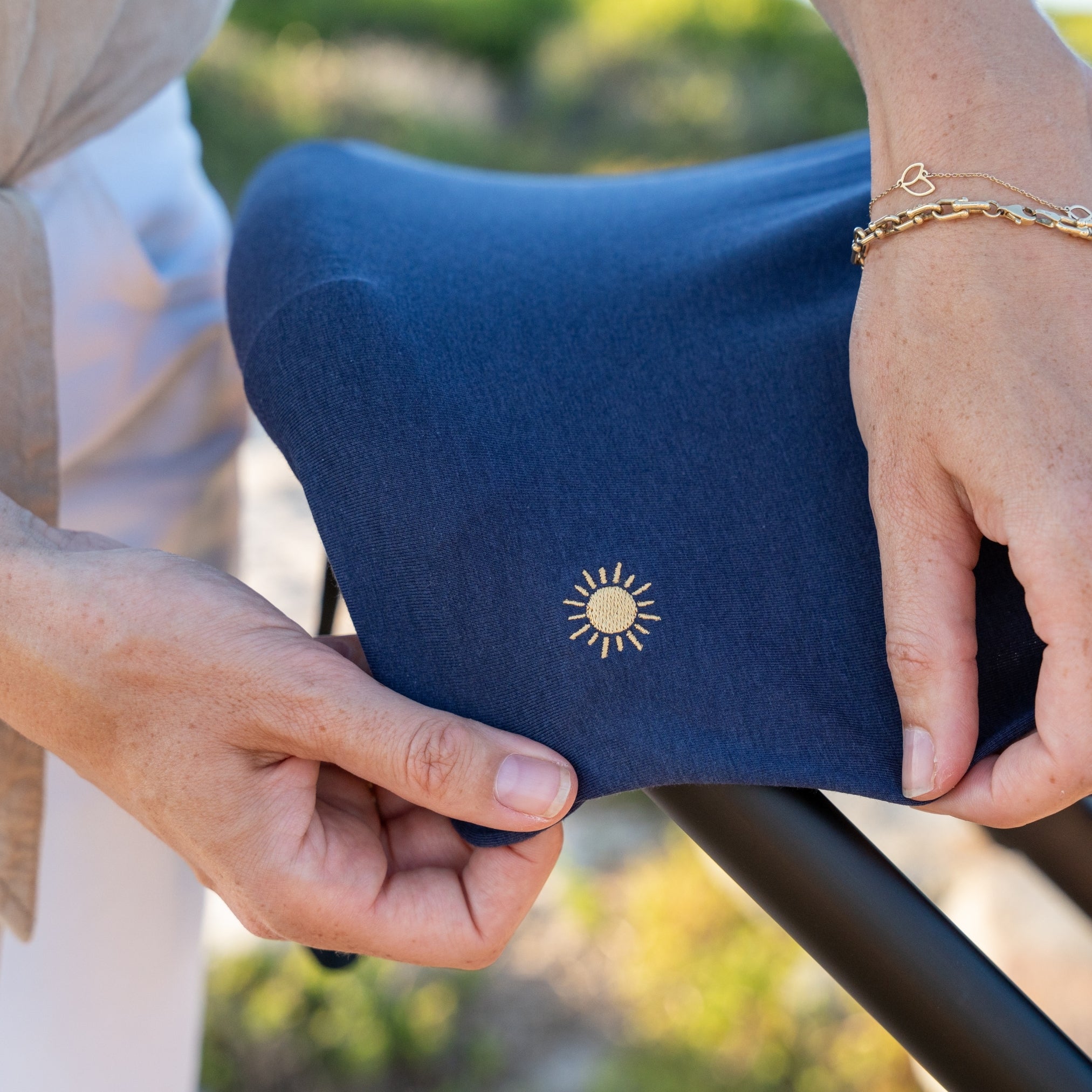 Manta de protección UV en Navy – UPF 50+