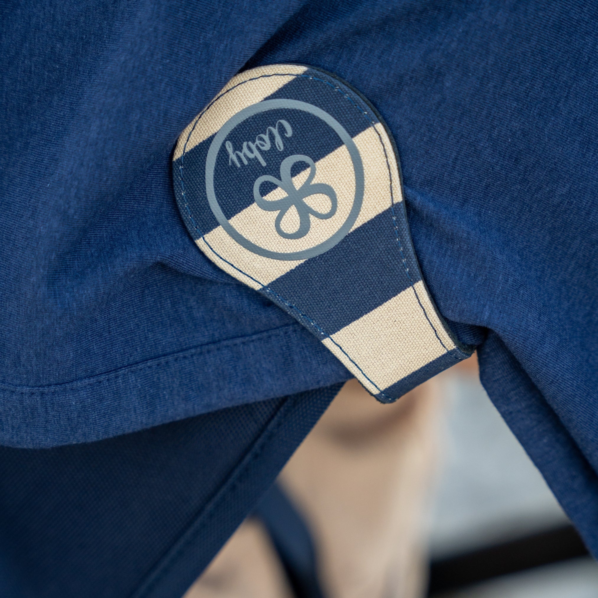 Clips para manta – Navy (cuero)