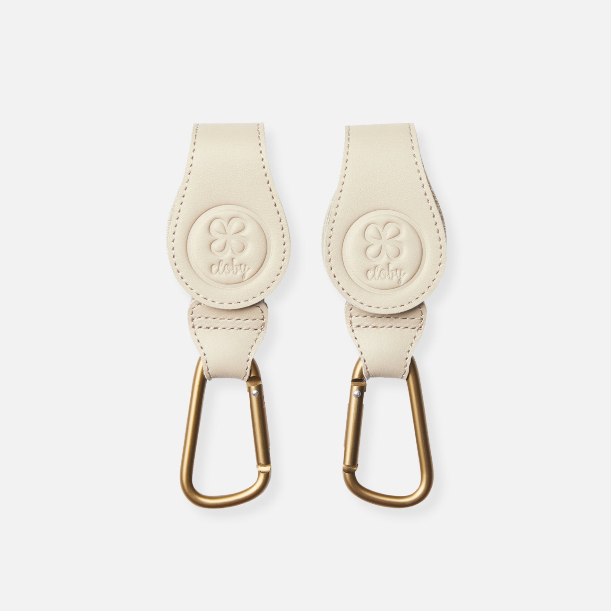 Beige haken kinderwagen - Cloby