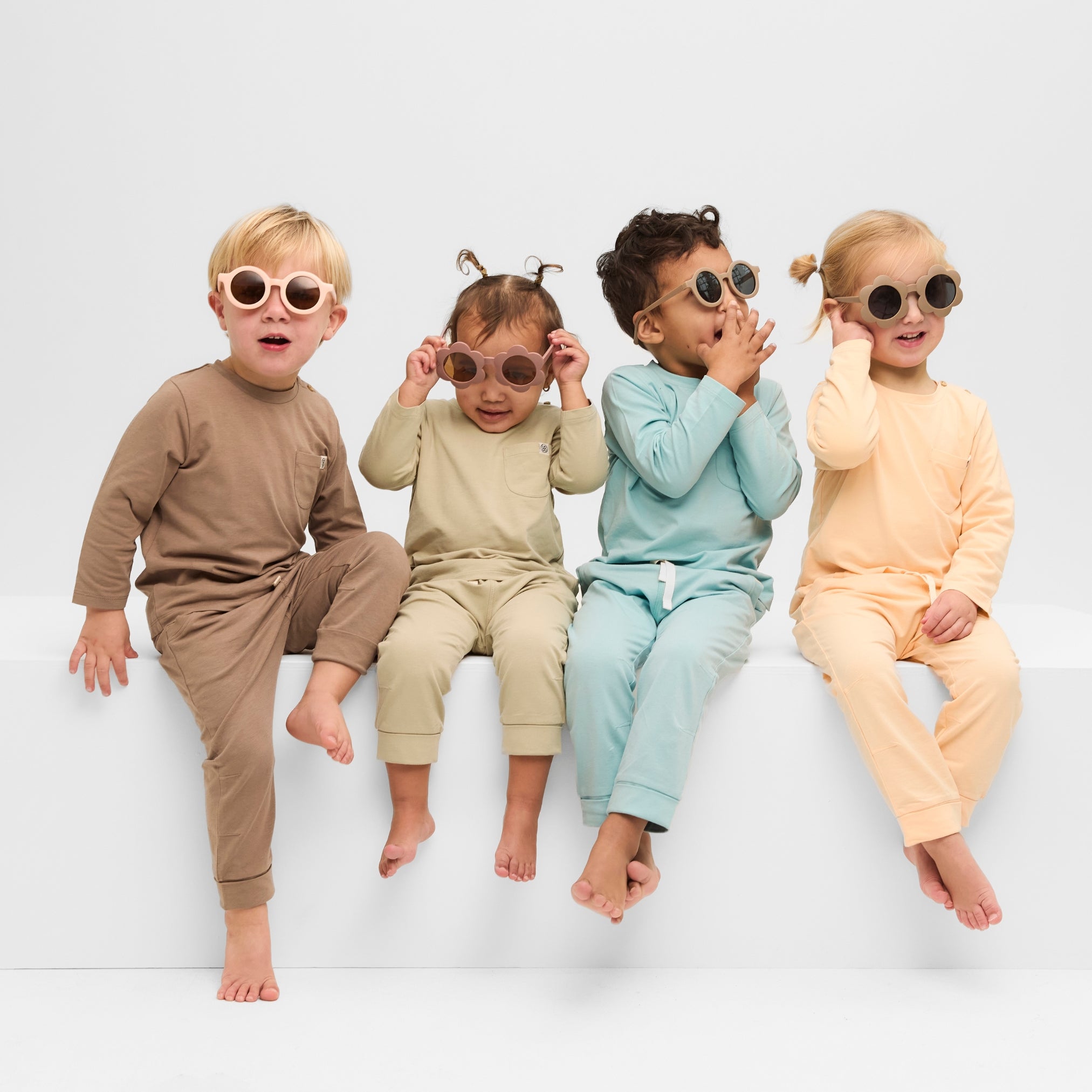 Joggers en Sea Blue – UPF 50+