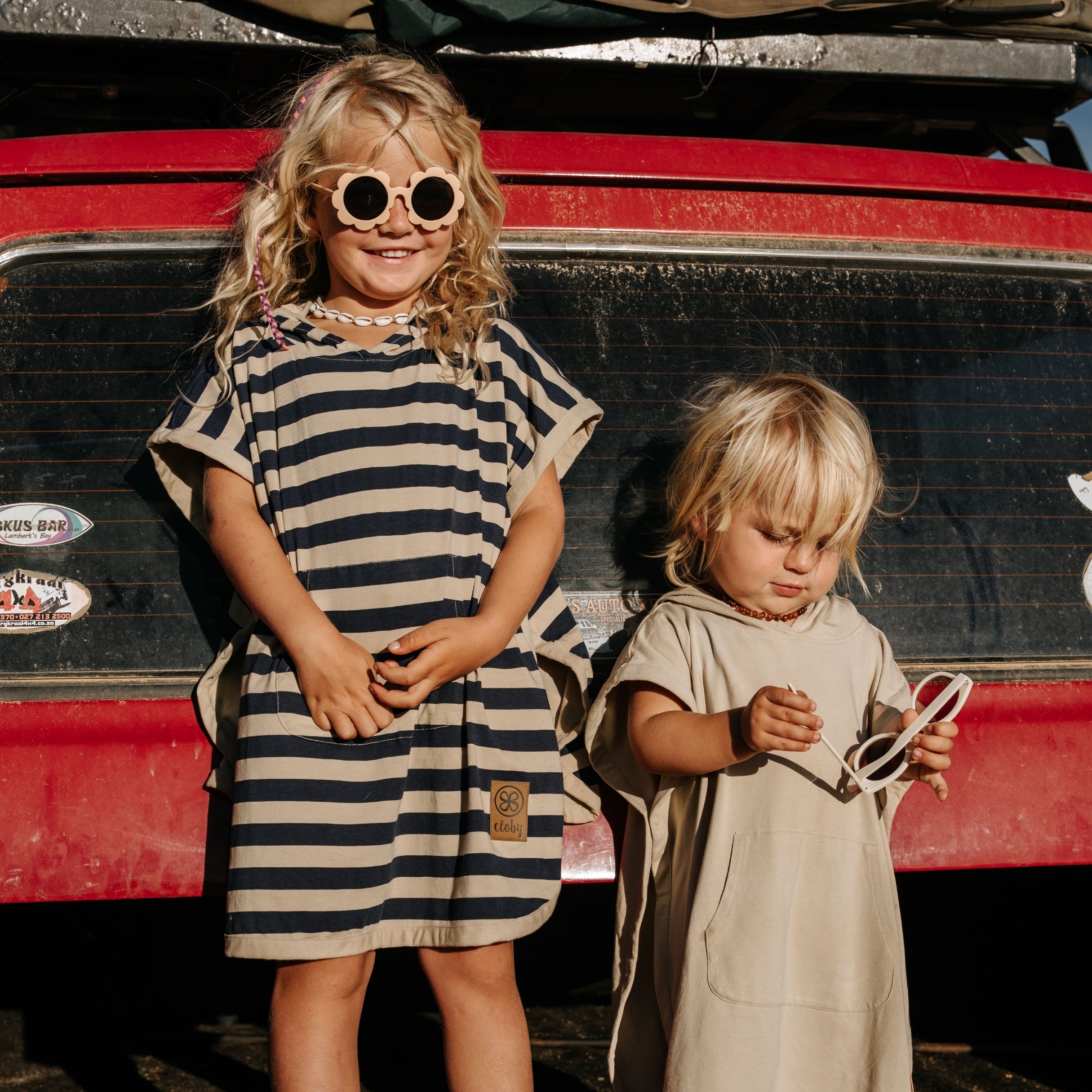 Poncho UV en Sandy Beach – UPF 50+