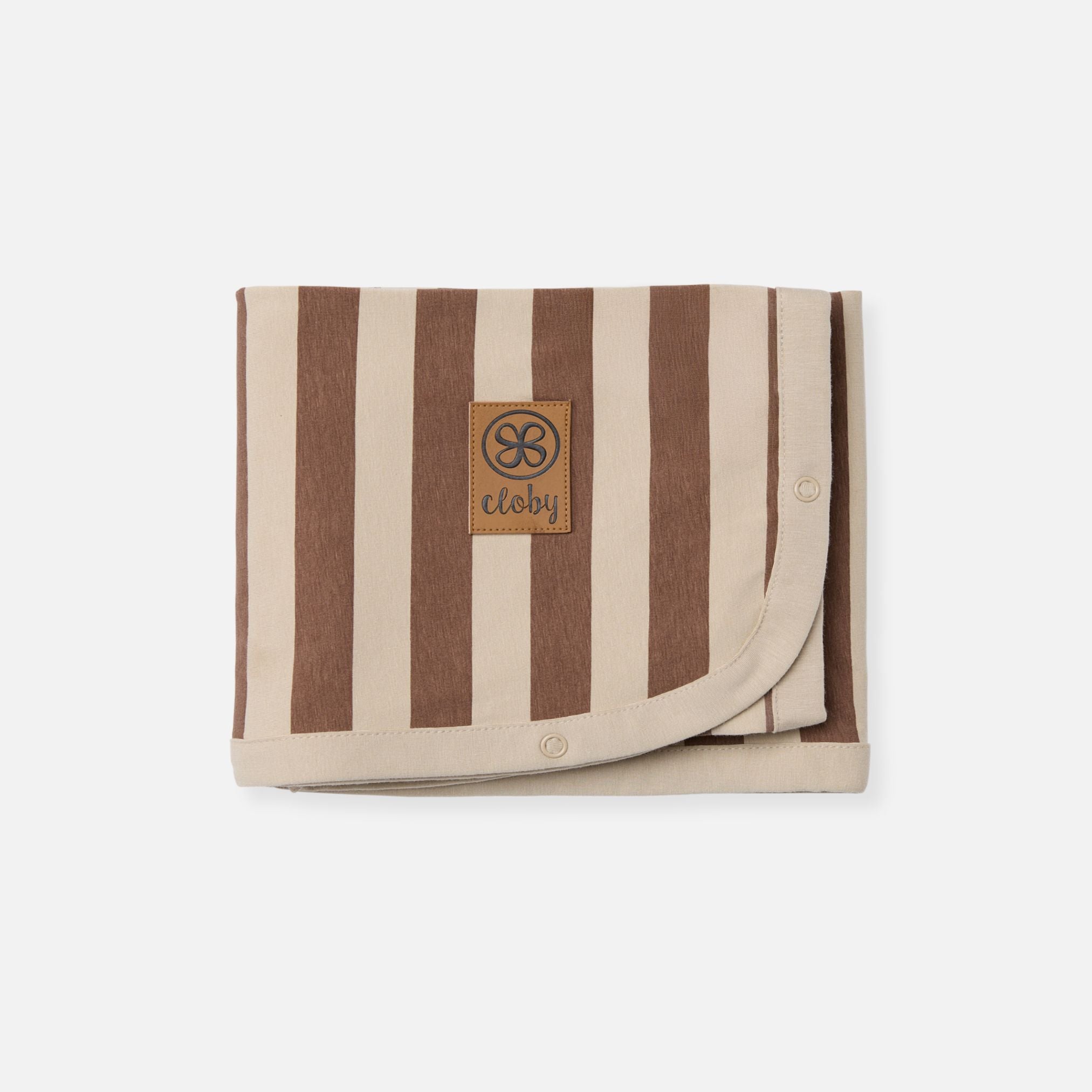 Couverture UV en Peanut/Sandy Stripe – UPF 50+