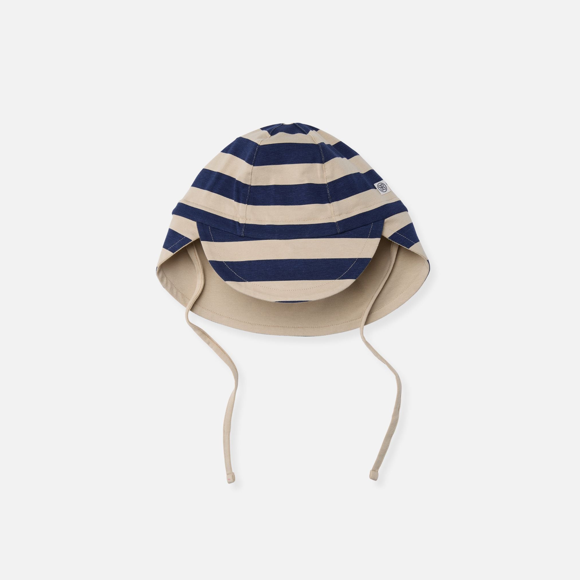 Chapeau de soleil en Navy Stripe – UPF 50+