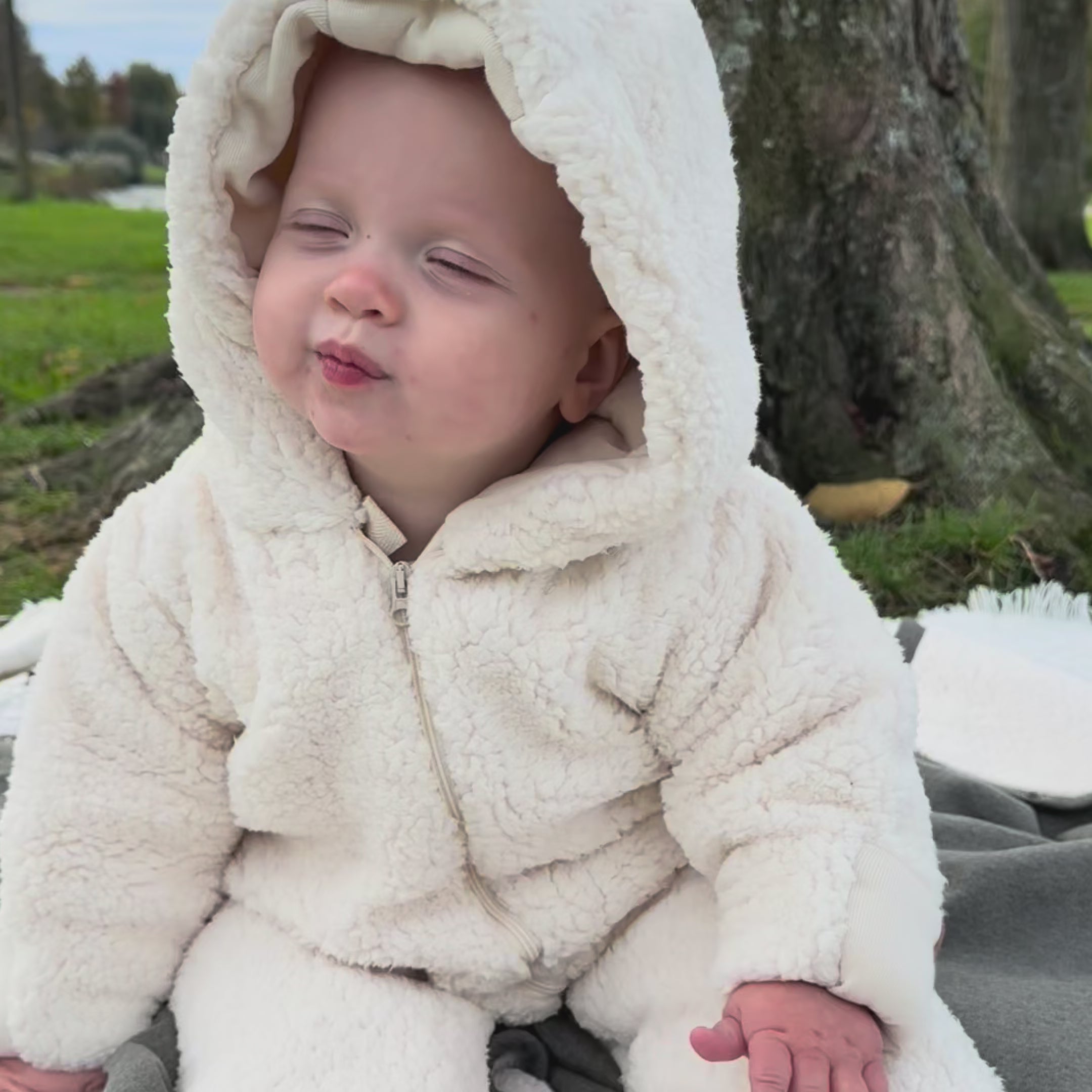 Load video: Teddy suit